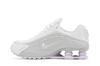 Nike Shox R4 White Metallic Platinum Barely Grape (Women's)