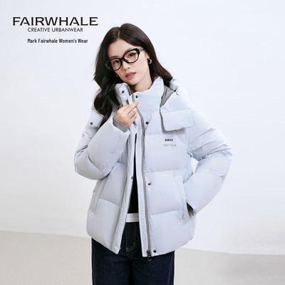 Женский пуховик Mark Fairwhale 2025 с капюшоном