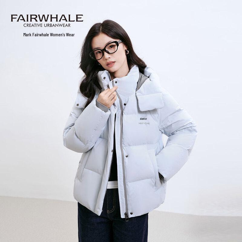 Женский пуховик Mark Fairwhale 2025 с капюшоном