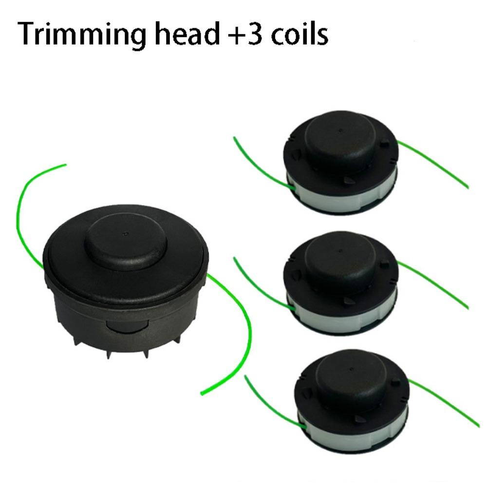 Heavy Duty Trimmer Head Nylon/Metal String Trimmer Parts Mower Head Landscaping Conditions