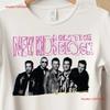 NKOTB T Shirt New Kids On The Block Classic Rock Concert Vintage Washed Designer Clothes Soft Streetwear Top For Everyday Wear
