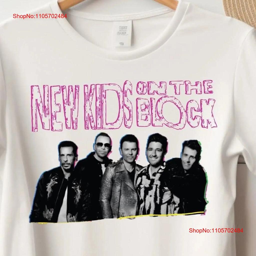 NKOTB T Shirt New Kids On The Block Classic Rock Concert vintage Washed designer clothes Soft streetwear Top For Everyday Wear