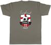 Personalised England Football Any Name Footy Soccer Unisexs TShirt Tee Gift