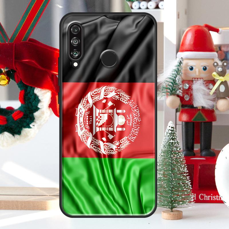 Флаг Афганистана Для Huawei Nova 12i 11i 8i 12s Y73 Y72 Y61 Y91 Y90 Y70 Y60 9 10 SE P60 Pro P30 P40 Lite Чехол