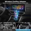 Беспроводной смарт-бокс Carplay, беспроводной адаптер «два в одном» для Carplay и Android Auto, подключи и работай