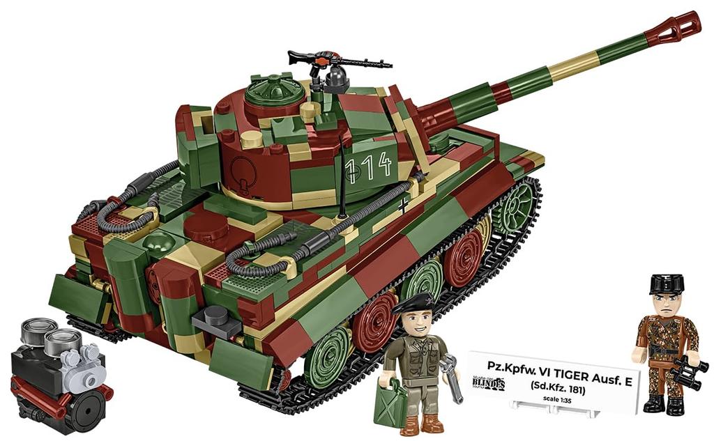 COBI-3124 Tiger Ausf. E Pz.Kpfw. VI