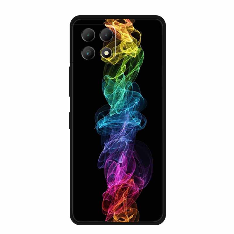 For T-Mobile REVVL 7 Case REVVL7 Black Silicone Soft Back Cover Case For T-Mobile T Phone 2 5G Phone Case Cover 6.58" TPhone2