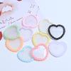 Love Heart Glitter Plate Handmade DIY Resin Accessories for Phone Cases, Hair Clips, and Jewelry