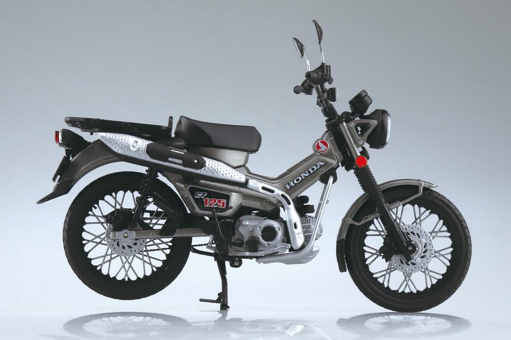Skynet Completed Bike Honda CT125 Матовый бронированный серебристый металлик 1/12