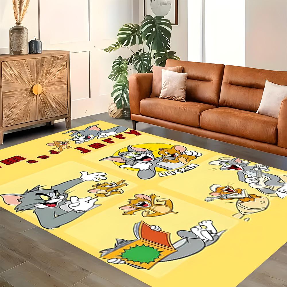 Tom And Jerry Adventure for Living Room rug, Bedroom, Study Room, Hallway Decoration, Perfect for Home Decoration or Holiday Gifts
