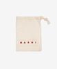 Marni Trunk Nano Chain Crossbody Bag - Talc / Sbmp0085U0Lv520Z601W