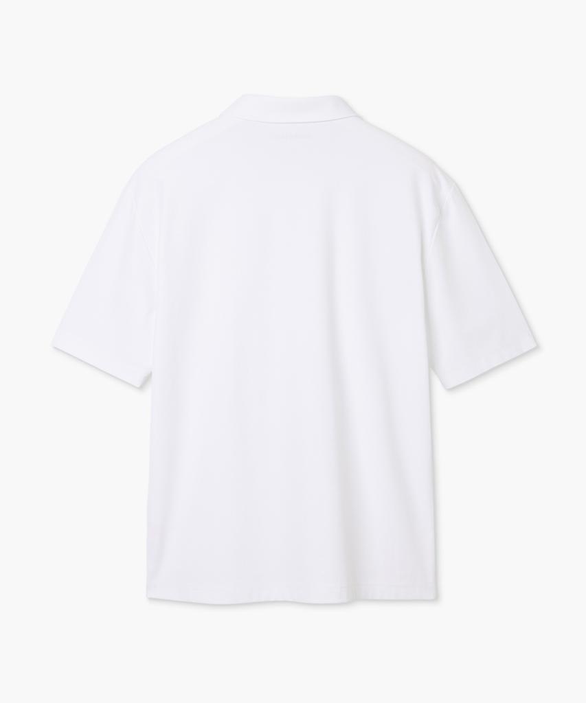 Beulipinggolpeu Men'S Essential Logo Point Polo Shirt_White