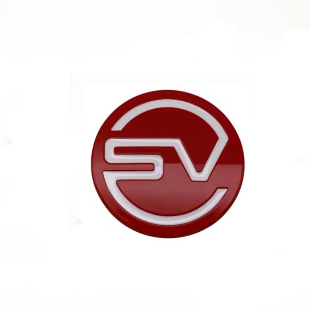 Car Body Logo Sticker SV Emblem Car Trunk Decoration Badge