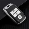 TPU Leather Car Key Case Cover for Kia Picanto Sportage 2017 2020 RIO 3 Cerato 4 Soul K5 Ceed Optima Seltos Sorento Accessories