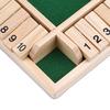 Digital 2 People" Funny Puzzle Game Shut The Box Board Set Number Education Toys For Childern