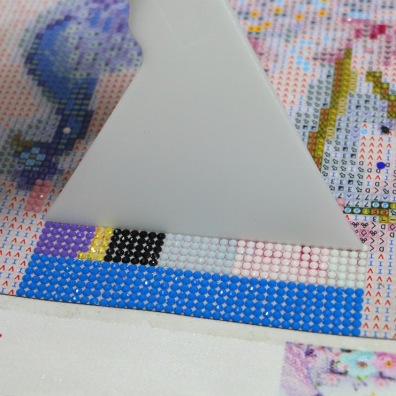 1Pc Diamond Painting Corrector Correction Regulator Diamond Embroidery Correction Tool Mesh Ruler Mold Cross Stitch Tool Artifact