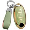 [ontto] Nissan Dedicated Smart Key Case, Key Cover, Keychain, Silicone, Stylish, Scratch-Resistant, Anti-Falling, Suitable
