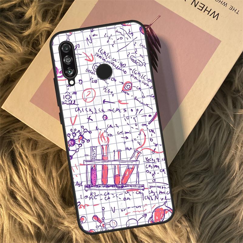 Научная биологическая лаборатория Чехол для Huawei Nova Y90 Y60 Y61 Y70 Y72 Y73 Y91 3i 7i 8i 11i 12i 9 10 SE P20 P30 P40 Lite