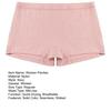 Women Mid-rise Shorts Panties Seamless Solid Color High Elastic Slim Fit Ribbed Safety Shorts Briefs Underpants