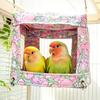 Bite Resistant Bird Hanging Bed Drop Stitch Parrot House Multi-functional Sleeping Bag  All Season