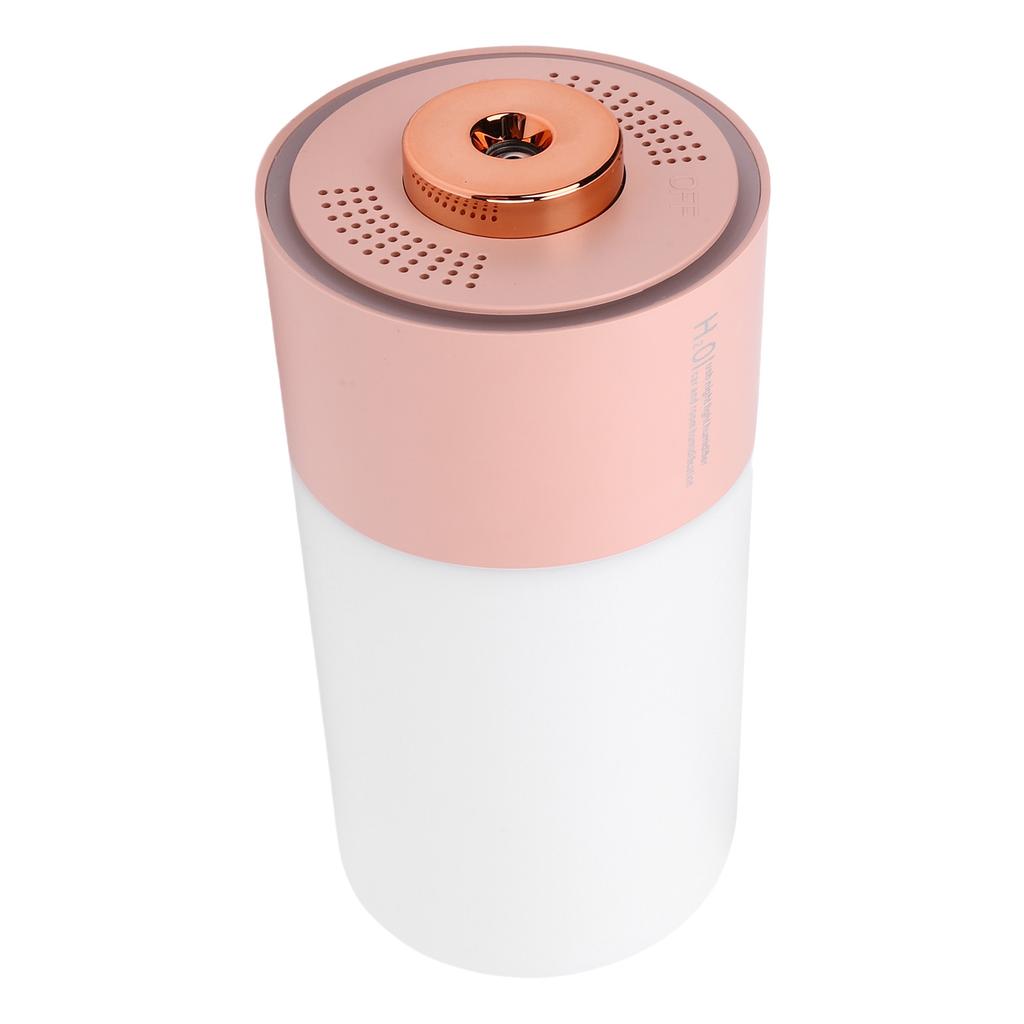 Colorful Humidifier 300ml Large Capacity Quiet Cool Mist Small Desk Humidifier for Travel Car