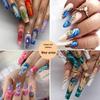 Модный летний набор для нейл-арта: Острые Девушки Накладные Ногти