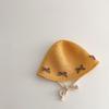Beach Lace Straw Hat Bow Children Panama Caps Korean Baby Straw Hat  for Kids