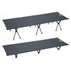 Alumi Compact Bed Cot Camping Foldable 2way Outdoor Stylish Picnic Compact Storage 600D Oxford 7075 Hard Aviation Aluminum Alloy Portable Storage Bag
