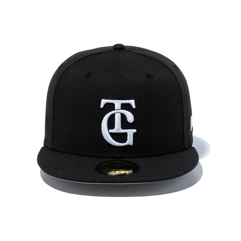 [New Era] cap 59FIFTY NPB YG black 7 5950 AC YOMGIA VISITOR 25J