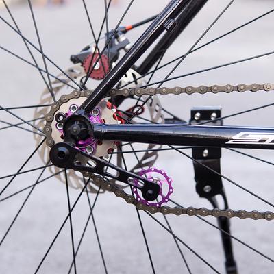 Алюминиевый сплав MTB Односкоростной Переключатель Натяжитель Цепи Велосипед 1 Скорость Переключатель Проверка Цепи Направляющая для MTB Шоссейного Гонки Велосипеда