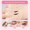2Pcs Double Head Precision Eyeliner Stamp Long-Lasting Waterproof Smudge-proof Liquid Eyeliner Pen Easy Cats Eye Stencil Makeup Tool