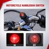 Motorcycle Handlebar Switch Plug and Play 12V ATV Light Push Button Waterproof ON Off Switches for UTV Driving Lights- Fits 7/8" Handlebars