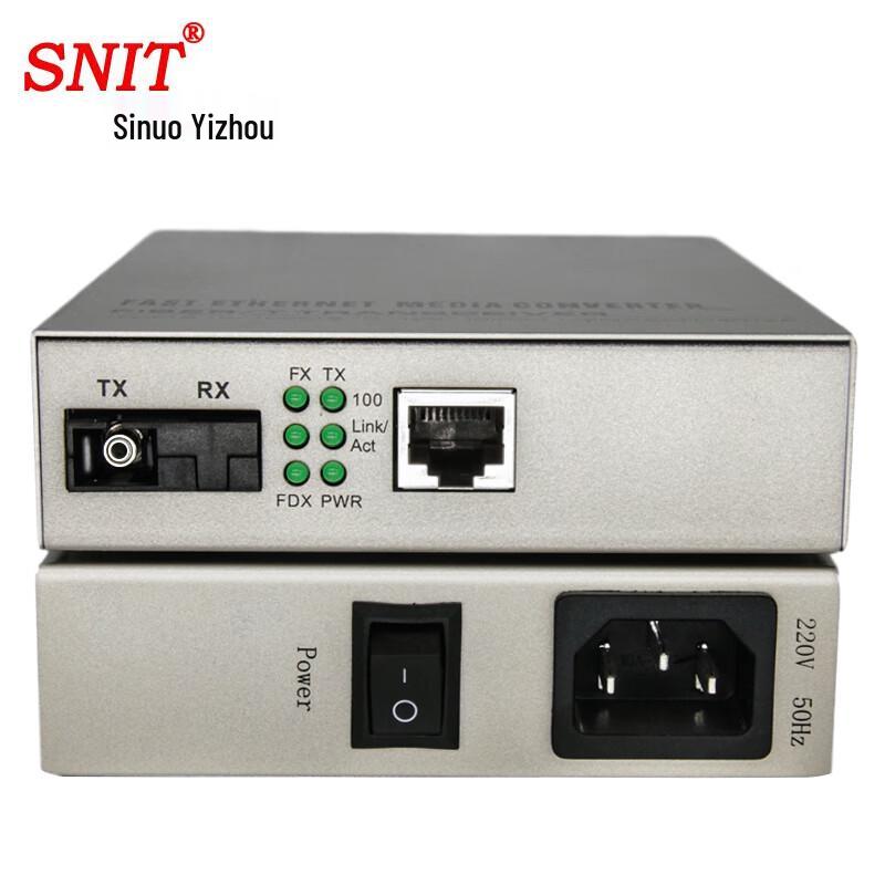 SNIT Telecom-Grade Fiber Optic Converters & Racks