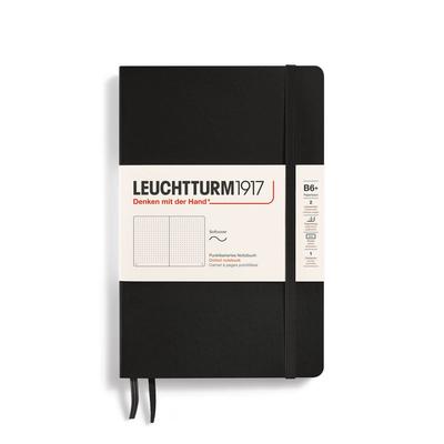 LEUCHTTURM1917 Блокноты Мягкая обложка Бумажная обложка (B6+) Черный мягкий переплет (B6+) Точка 358291