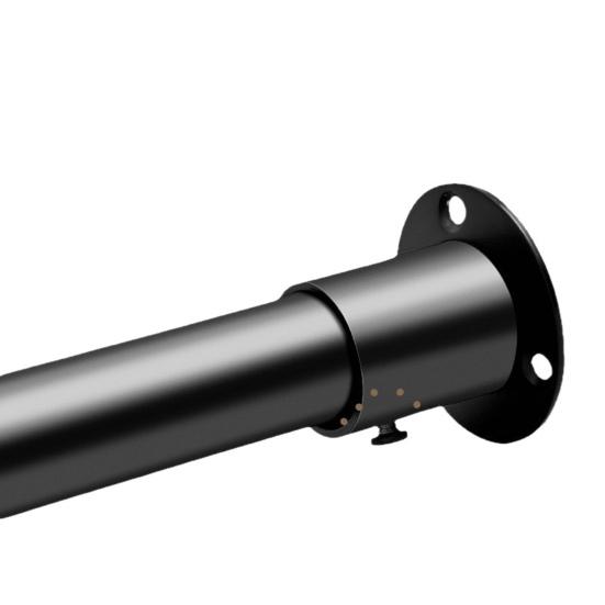 Shower Curtain Telescopic Rod Screw Mount 50-70CM Adjustable Stainless Steel Multi-functional Living Room Bathroom Telescoping Curtain Rod