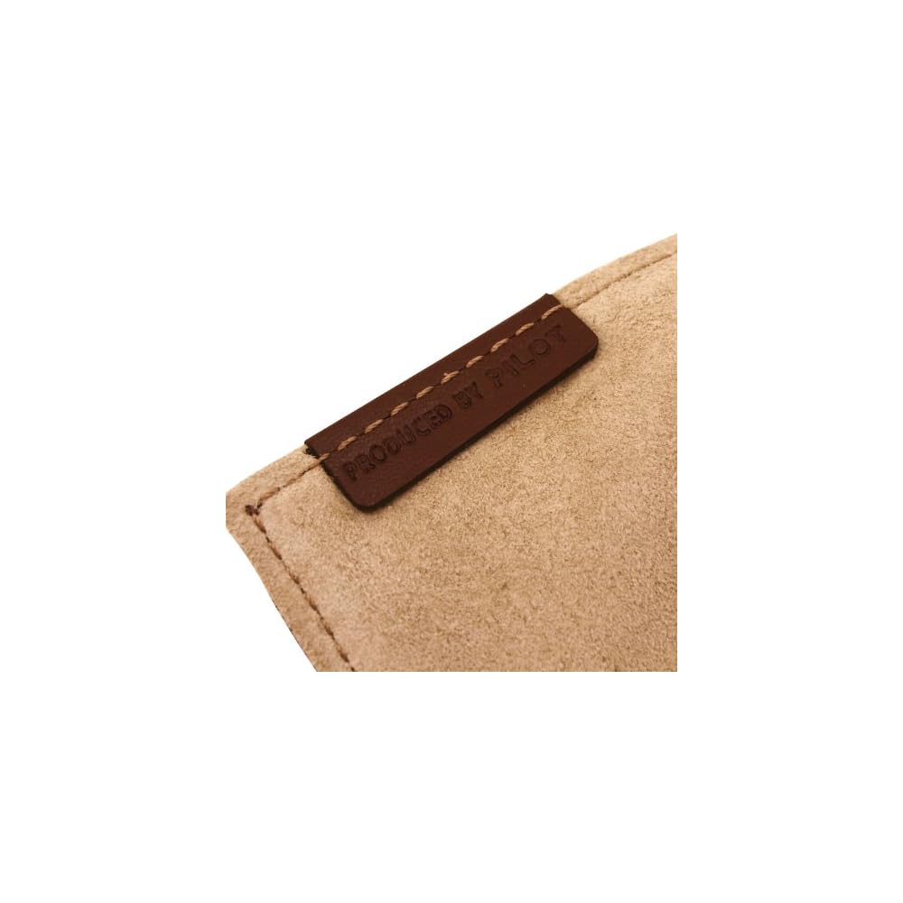 Pilot Pen Case Pensamble PSR5-01-DBN Dark Brown Leather Roll Design