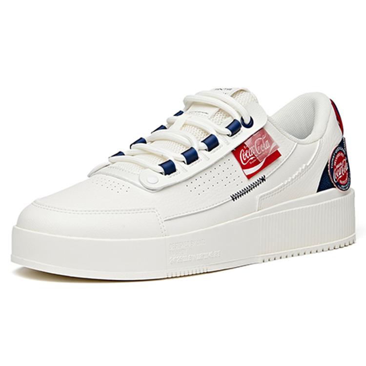 Новые кроссовки ANTA X Coca Cola Life Series 'Белый Красный Синий' 912128030-5