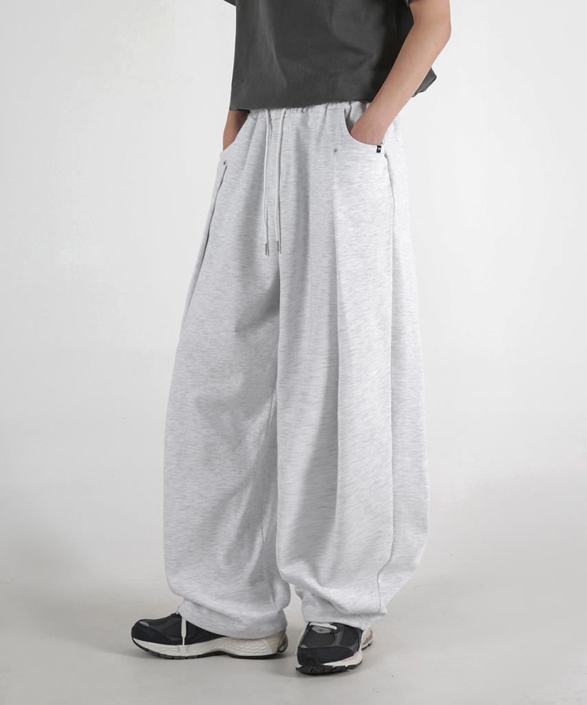 UMM Side Rivet Balloon Wide String Pants 3 Colors