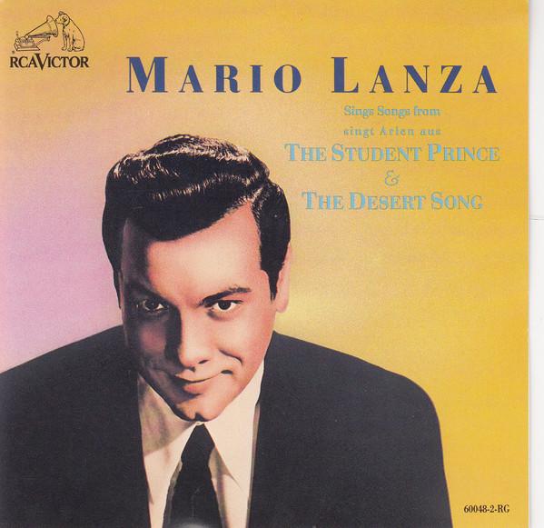 CD МАРИО ЛАНЦА - Поет песни из «Принца-студента» 600482RG BMG Classics, R 1989 США Классика Б/У