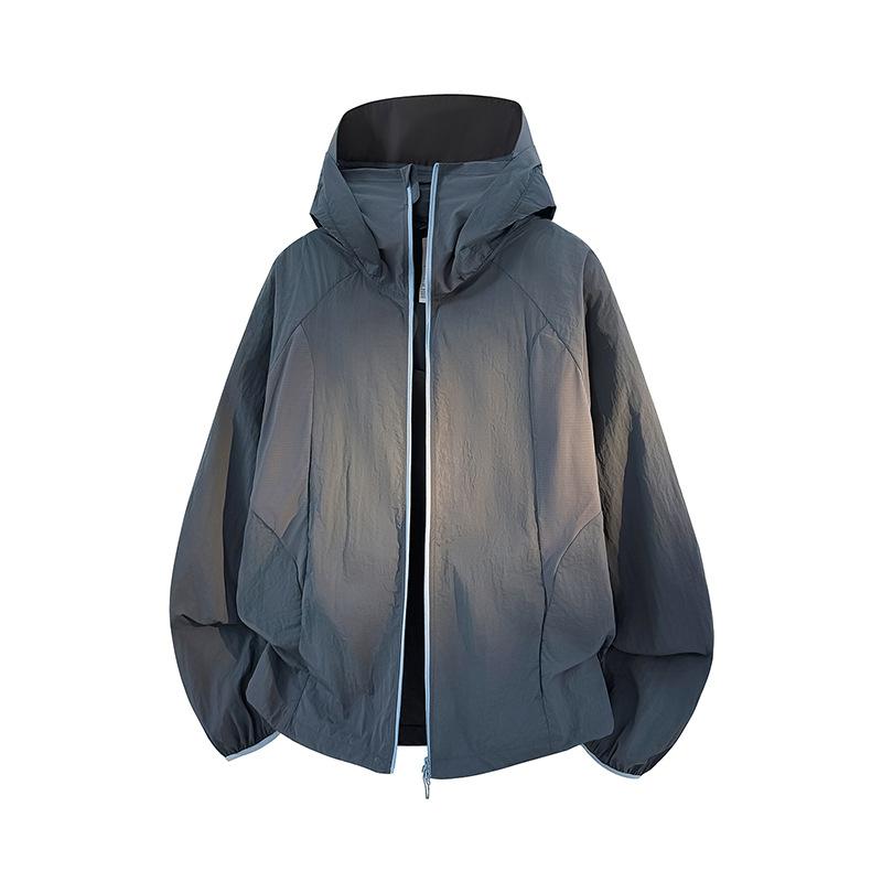 Light and thin sunscreen clothing Women's UV protection breathable jacket Sunscreen clothing Sunshade spring and summer women's style banana jacket