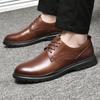 Spring Autumn Men Fashion Leather Shoes British Style Casual Dress Formal Business Oxfords Comfortable Wedding Party Shoes