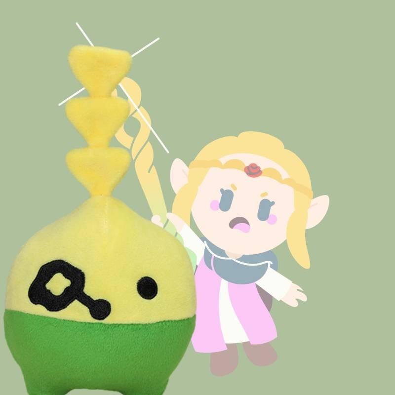 Новинка Плюшевая игрушка Zelda Echoes Of Wisdom Мягкая фея Толли 11 см Милый мягкий питомец