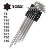 VESSEL Ключ Torx 8509BTX L-образной формы, Набор из 9 штук, Bal