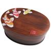 Magewappa Bento 18cm X X Urethane Kishu Current Model J-kitchens Box, 13.5cm 6.8cm, 700ml, Coating, Maki-e Design,