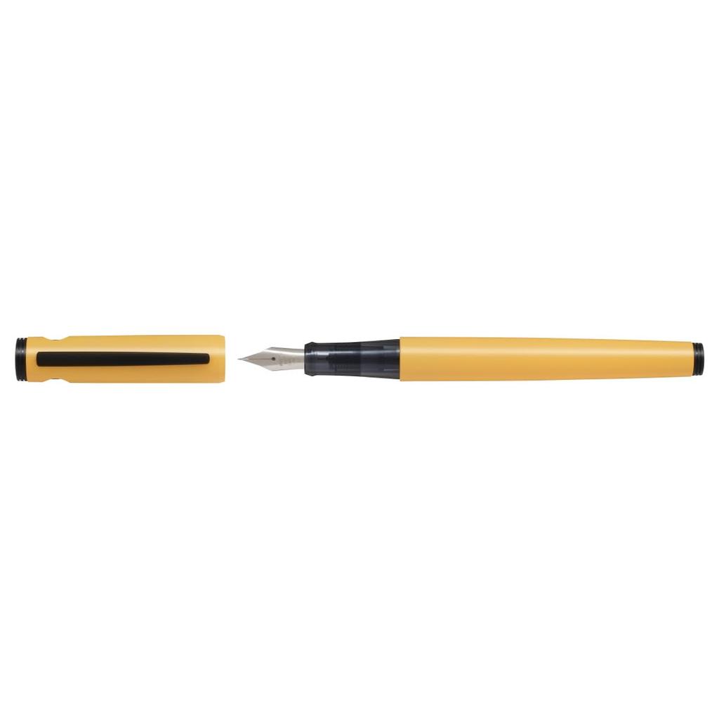 Pilot Ручка-перо Lightive Fountain с тонким пером, (F), Горчица, P-FLT24-1-MUSF