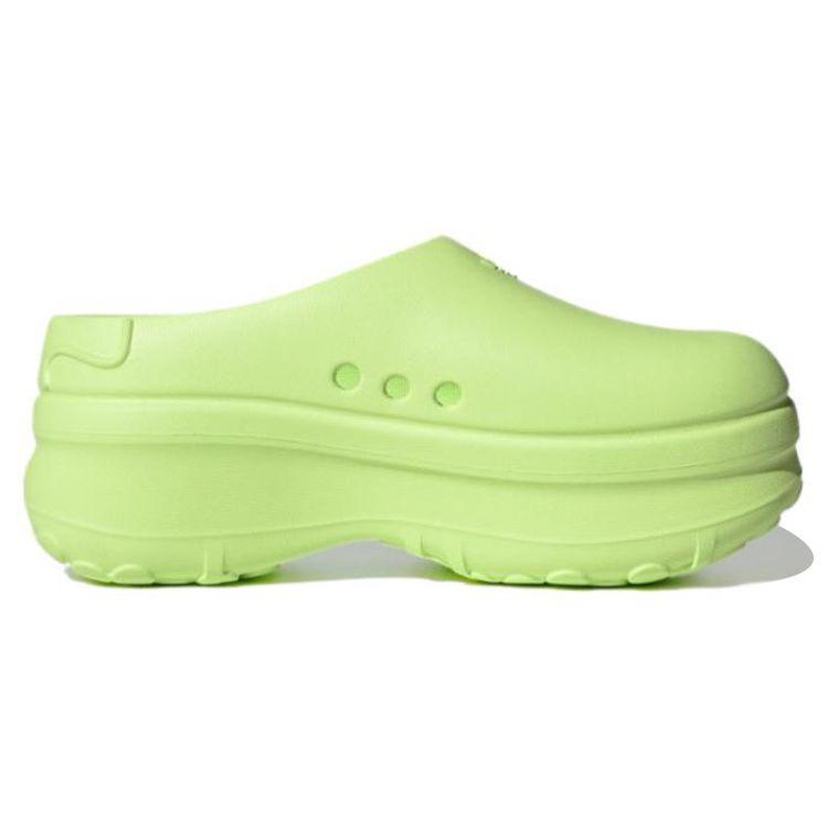 adidas Adifom Stan Smith Mule Lucid Lemon Женские кроссовки Green Core-Black IE7050