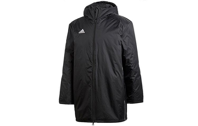 adidas Пуховики Мужские Черные С Капюшоном Умеренные Другие CE9057