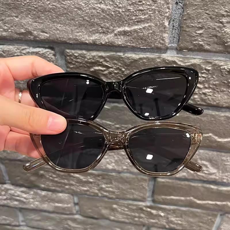 Hip Hop Punk Y2K Korea Small Frame Cat Eye Star Style Sunglasses Shades For Children UV Resistance Fashion Retro Glasses