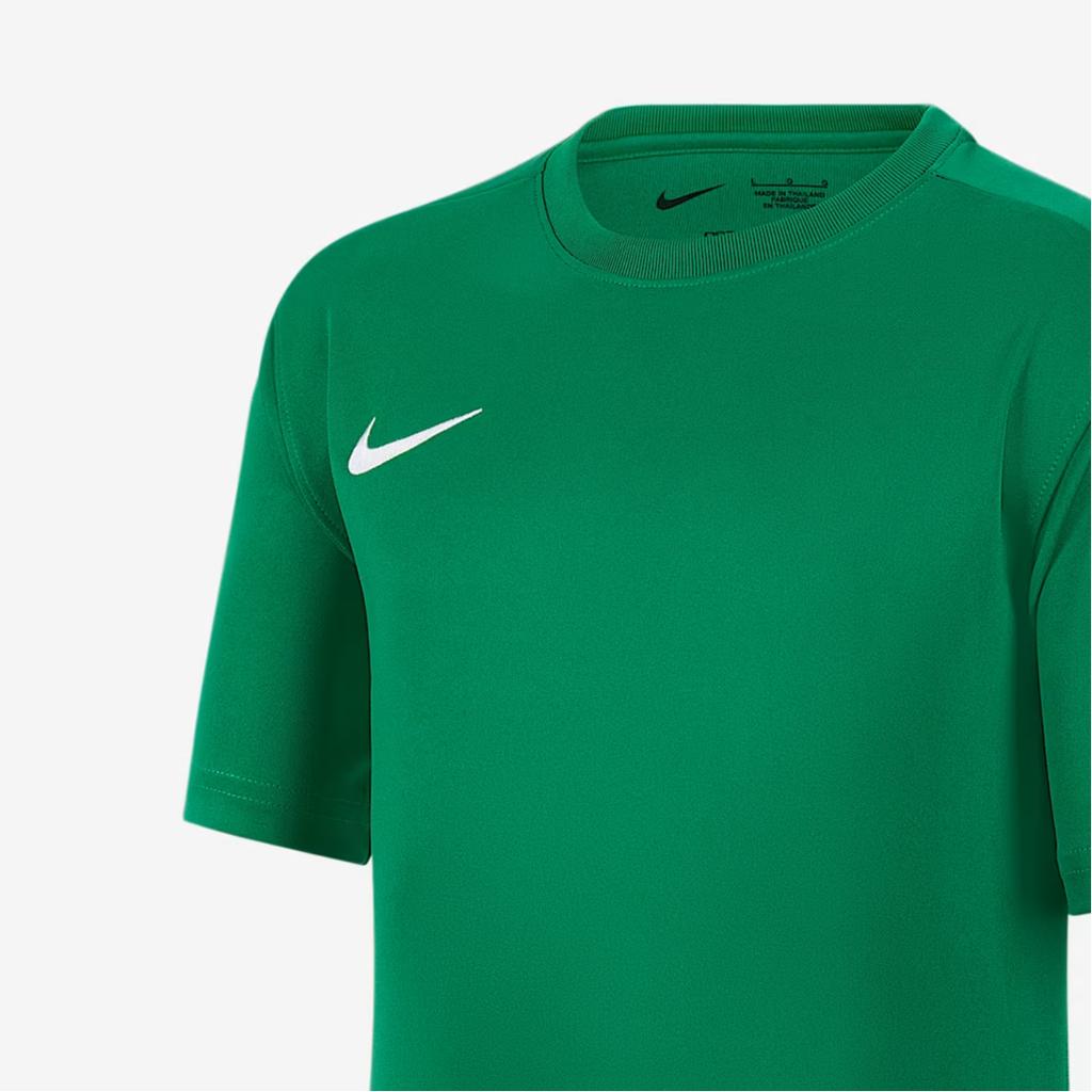 Nike Футболка Dri Fit Сосново-зеленый/Белый Подростковая HF0529-302