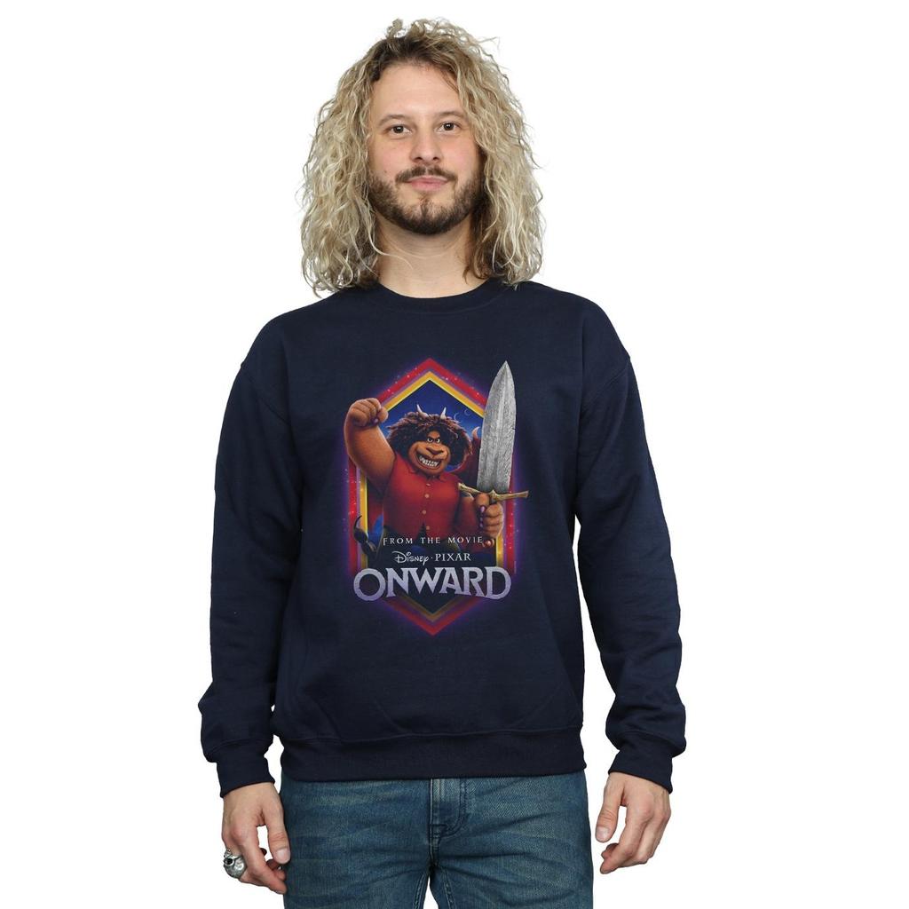 Disney Mens Onward Corey Manticore Crest Sweatshirt